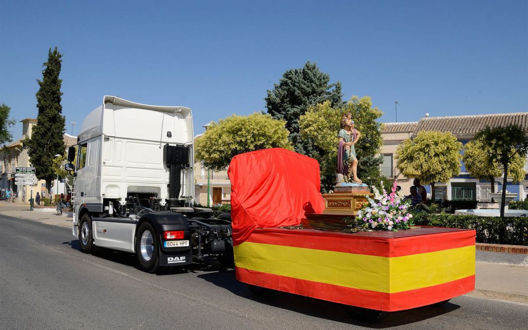 Los transportistas celebran San Cristóbal