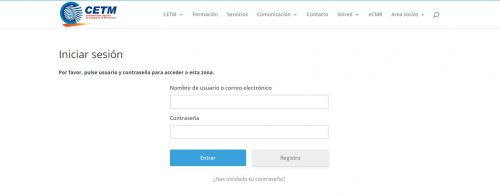 Espacio web para asociados