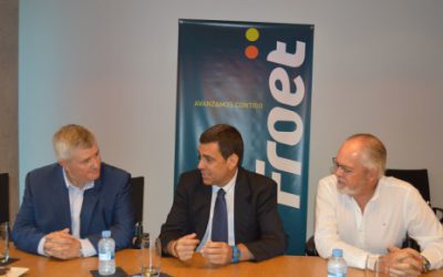 Froet recibe la visita del nuevo consejero de Fomento