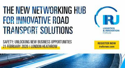 La IRU celebrará la segunda edición del Foro de Logística e Innovación en Londres