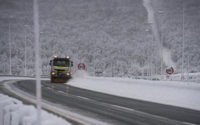 Restricciones en la C-25 a causa del temporal