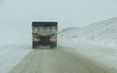 Alerta: embolsamientos de camiones por nieve