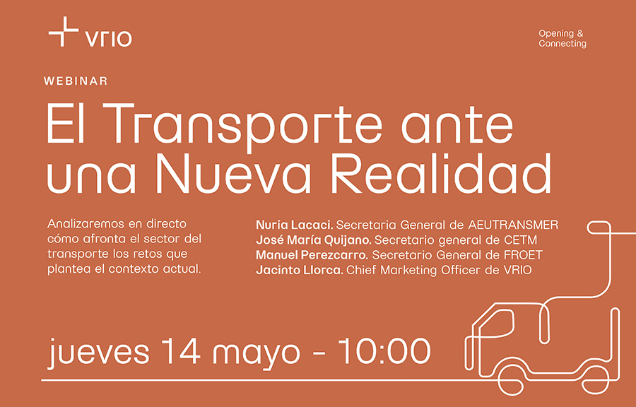 CETM participa en el webinar ‘El Transporte ante una Nueva Realidad’, organizado por Vrio