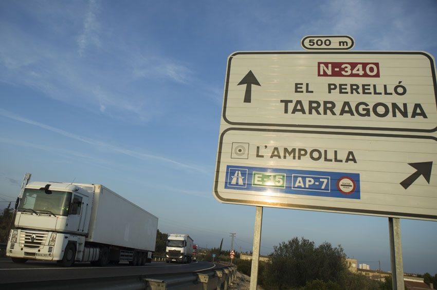 Vuelven las restricciones a la circulación de camiones en Cataluña