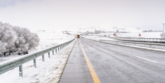 Carretera nevada