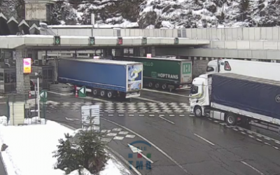 Cierre del Túnel de Mont Blanc por labores de mantenimiento varios días de febrero