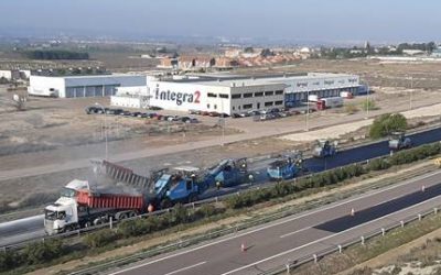 Afecciones al tráfico en la A-2 entre Zaragoza y Alfajarín