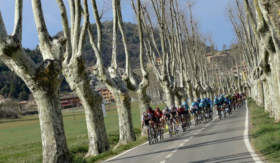 Afecciones al tráfico en las carreteras catalanas debido al paso de la Vuelta Ciclista a Cataluña 2021