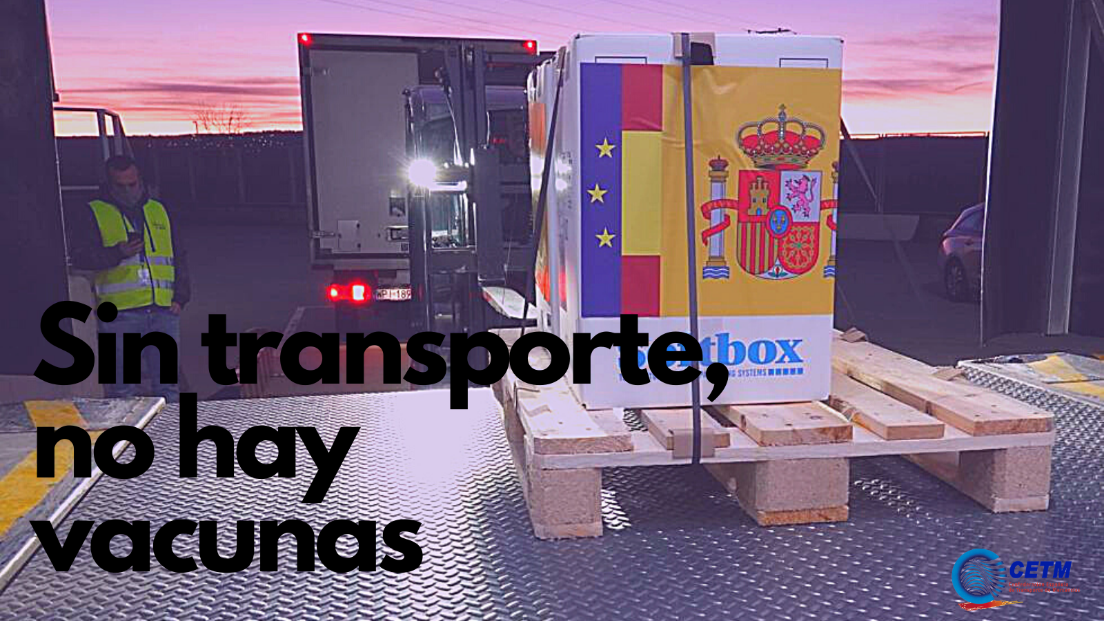 Sin transporte no hay vacunas