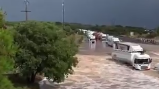 Fuertes lluvias en Francia