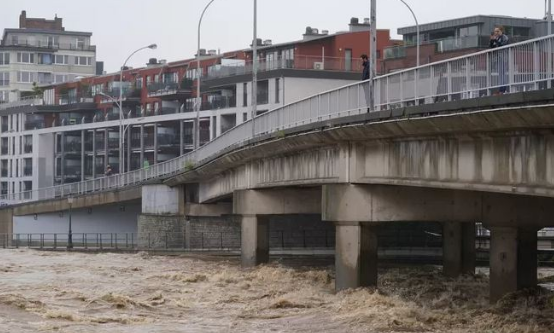 Inundaciones en Bélgica