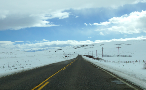 Un frente frío provocará nevadas en la mitad norte peninsular durante el fin de semana