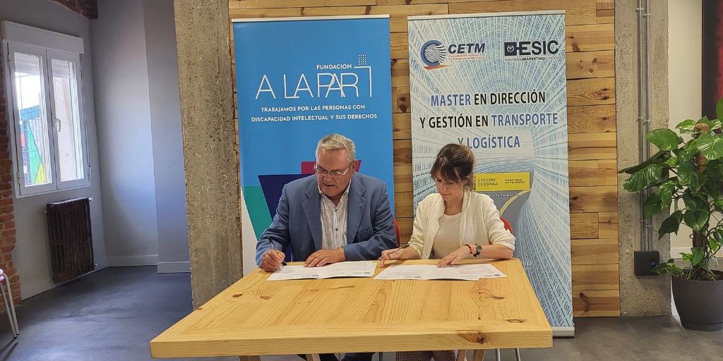 CETM y Fundación A LA PAR firman un acuerdo para la inclusión laboral de personas con discapacidad en las empresas de transporte