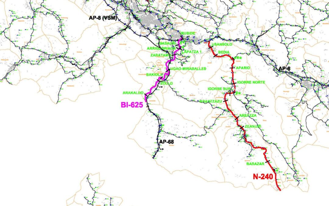 Entra en vigor el cobro de peajes para camiones en Bizkaia