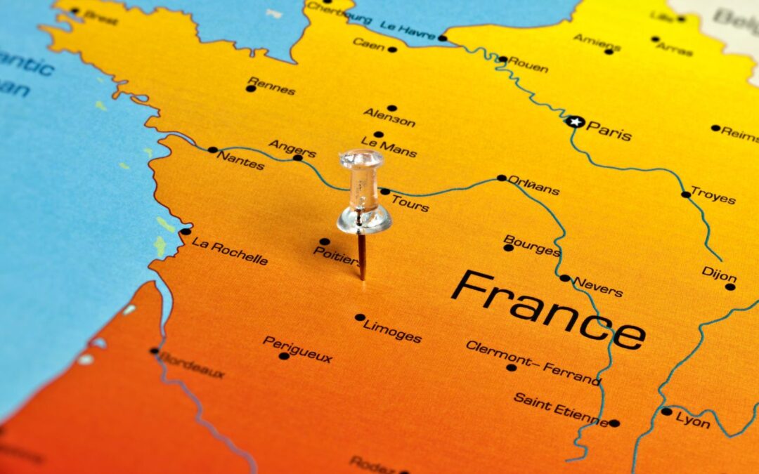 Mapa Francia