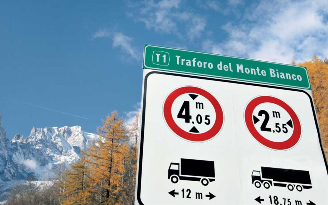 Cierre total del túnel de Mont Blanc durante nueve semanas consecutivas a partir del 16 de octubre