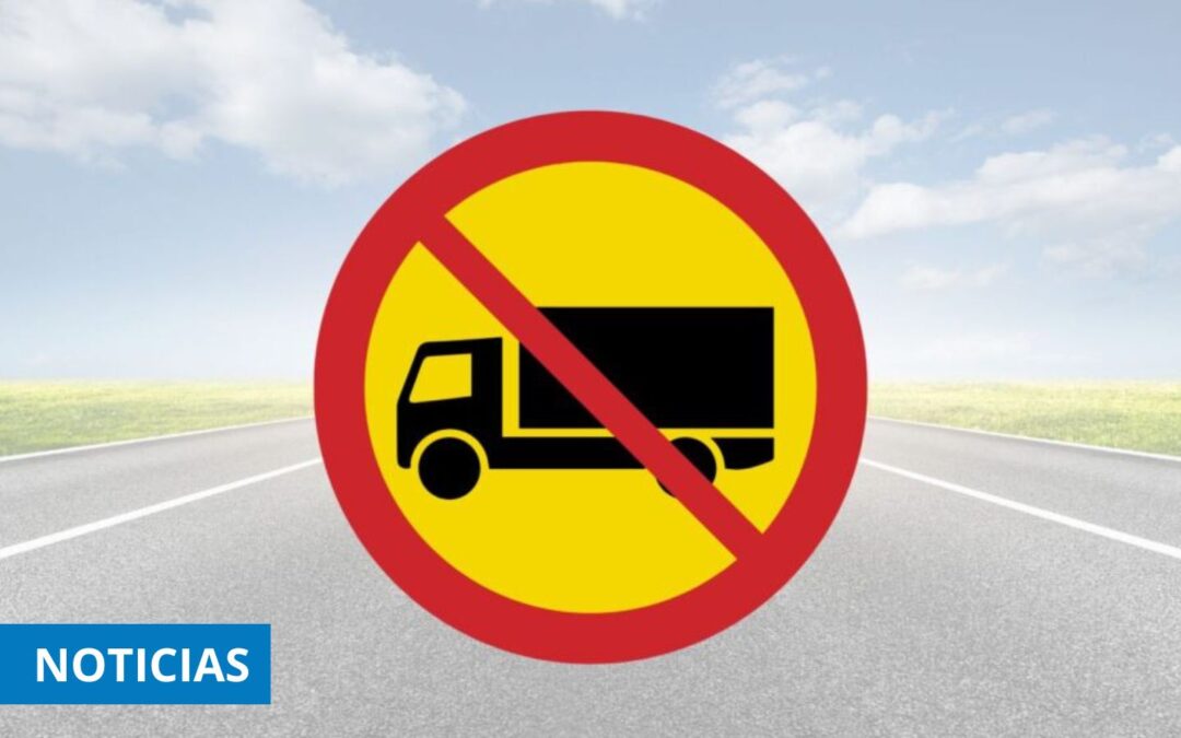Navarra publica por primera vez restricciones de circulación a camiones