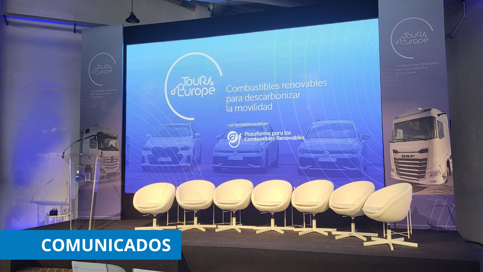 El Tour d’Europe llega a Madrid para demostrar la disponibilidad y el potencial de reducción de emisiones de los combustibles renovables