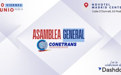 CONETRANS celebrará su Asamblea General el 20 de junio