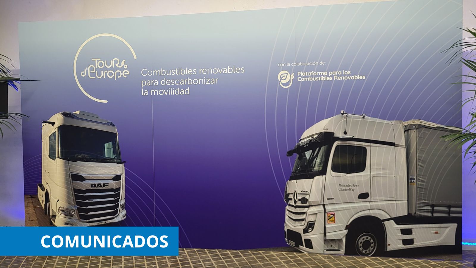 El Tour d’Europe confirma que los combustibles renovables impulsan la descarbonización del transporte por carretera