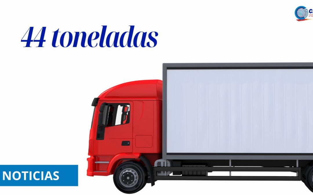 44 toneladas