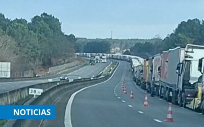 Euskadi levanta la prohibición a camiones de más de 7,5 t y fija horarios para cruzar Biriatou