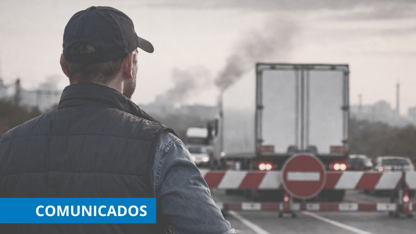 Transporte parado por protestas