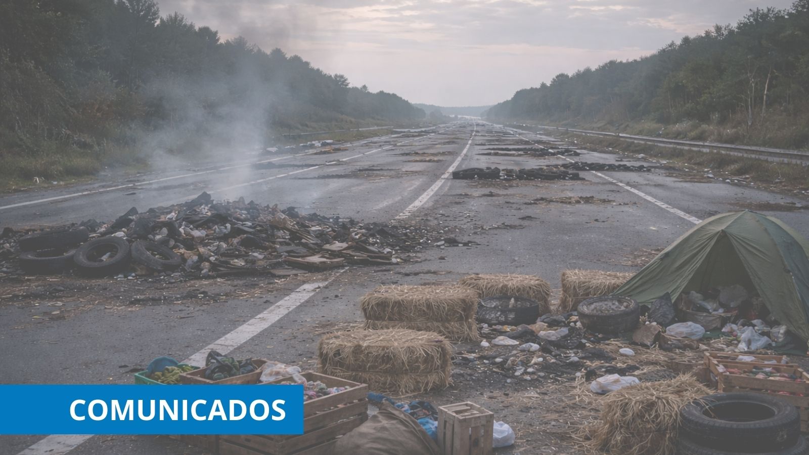 Bloqueos carreteras