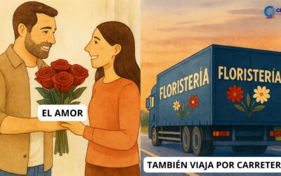 El transporte que mueve España en San Valentín: asegurando que los regalos lleguen a tiempo