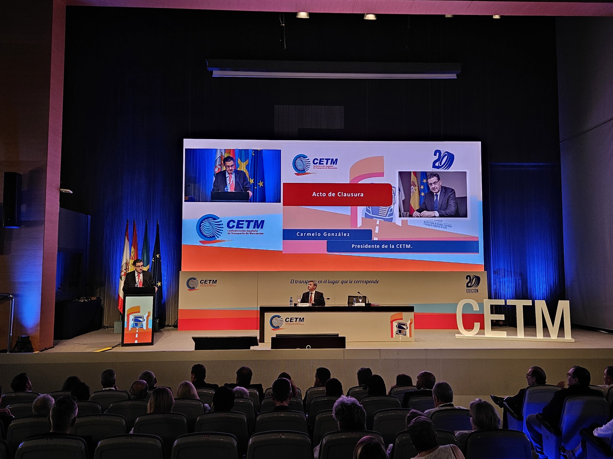 El 20º Congreso de la CETM concluye en Gijón reivindicando el papel esencial del transporte y reclamando estabilidad normativa