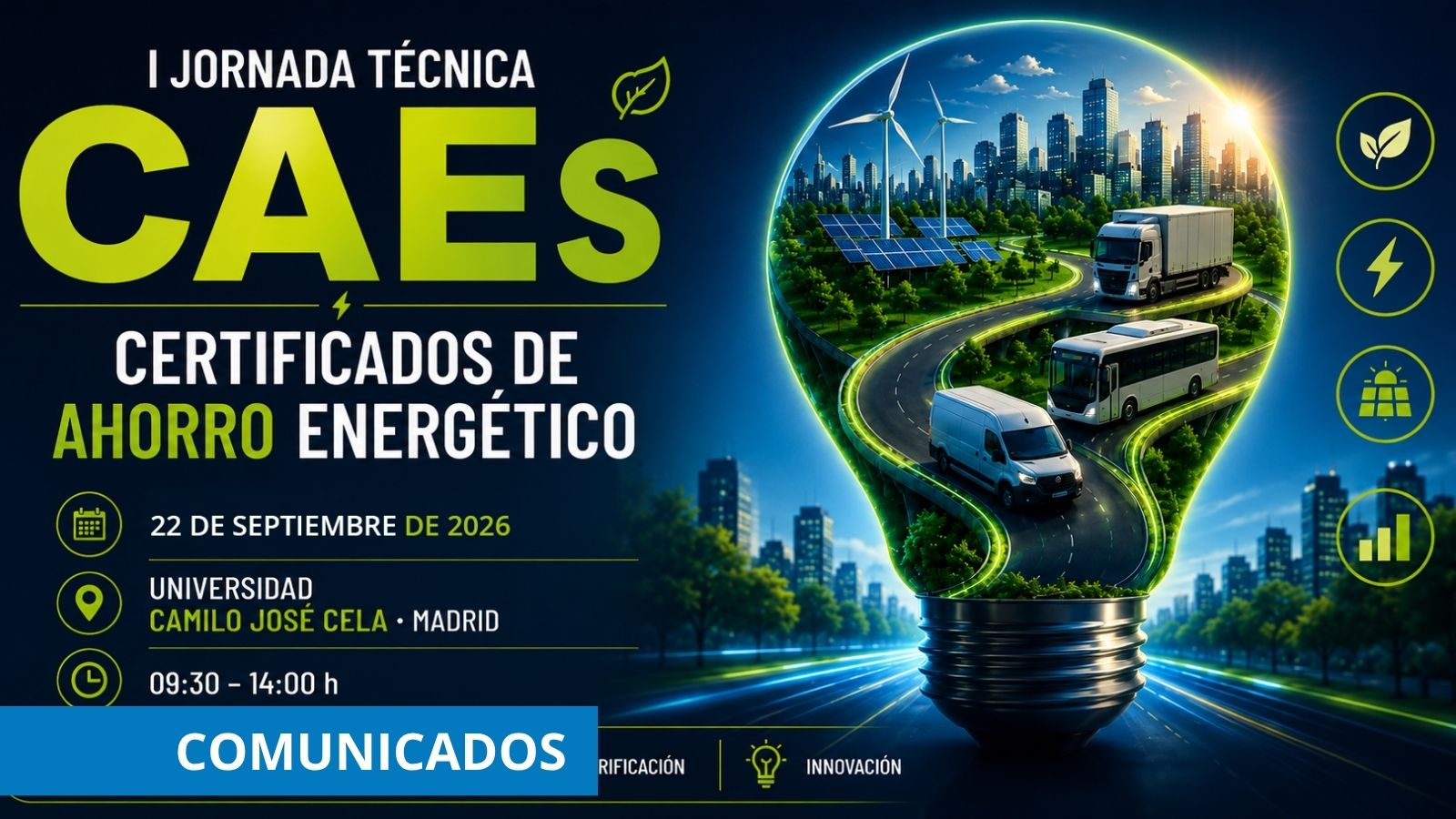 CETM participará en una jornada que reunirá al sector en Madrid para analizar el papel de los CAEs e impulsar la eficiencia del transporte